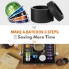 Easy-Seal Coffee Capsule Refill Kit for Nespresso Vertuoline with a