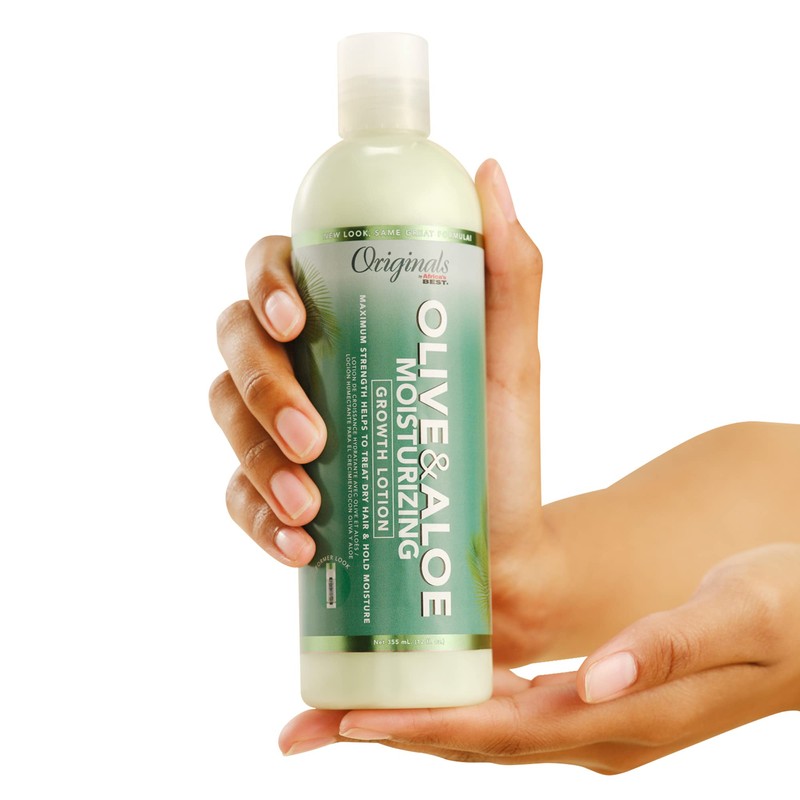 Originals by Africa's Best Olive & Aloe Moisturizing Growth Lotion,