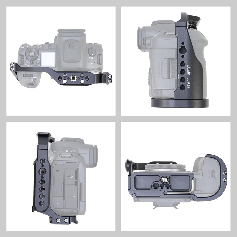 FOTGA Camera Cage and Top Handle Kit for Canon EOS