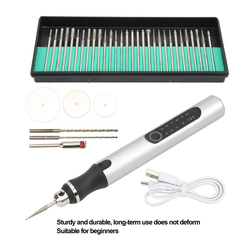 Engraving Pen Portable Wireless Charging 3 Speed DIY Drilling Cutting