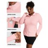 COOTRY Women's Plus Size Athletic Jackets Zip Up Lightweight Workout