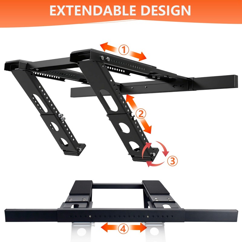 CAT SO RICH Air Conditioner Bracket for Window, No Drilling