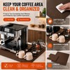 Silicone Coffee Mat with Tamping Station Compatible with Ninja Luxe
