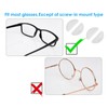 DS. DISTINCTIVE STYLE Eyeglass Nose Pads Soft Cushion, Comfort Nose
