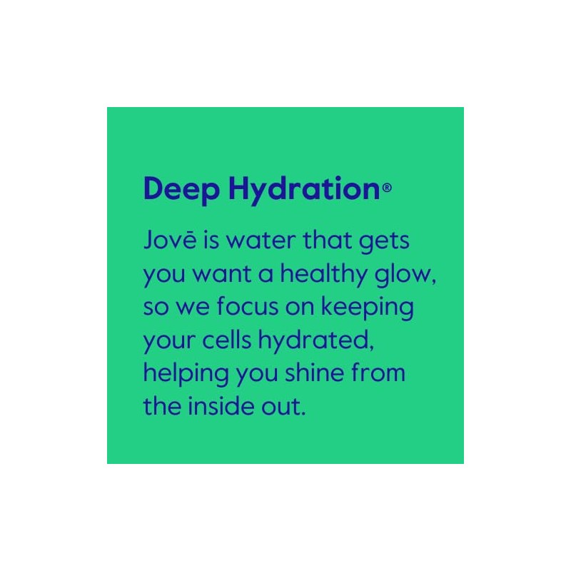 Jove Alkaline pH Water, Skin & Cellular Hydration, pH 9.5+,