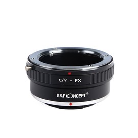 K&F Contax Yashica C/Y-Fuji X FX Mount Adapter with Lens Cloth cy-fx (KFFX)
