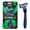 Schick Xtreme4 Rastrillos Desechables para Hombre Piel Normal 4pz