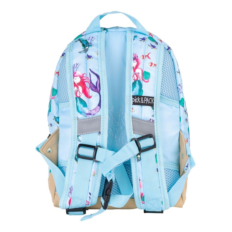 Pick & Pack Mermaid Backpack S Dusty Blue, Blue (Dusty