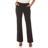Rekucci Women's Secret Figure Pull-On Stretchy Wide Leg Dress Pant