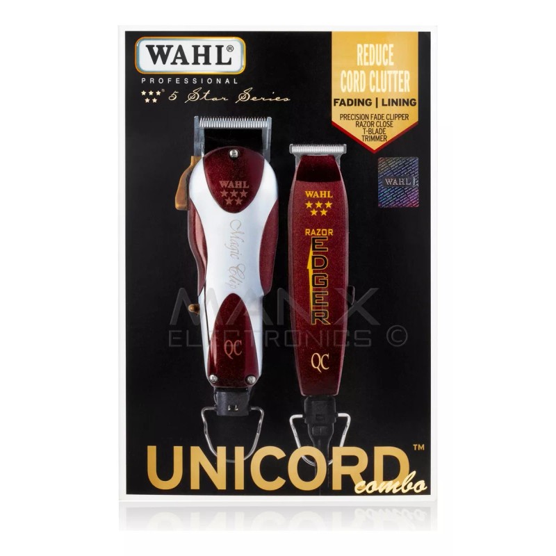 Wahl Cortadora Y Terminadora Profesional Wahl Unicord Combo Uso Intensivo