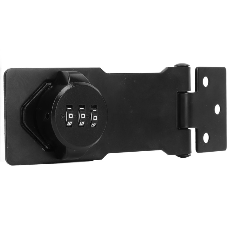 Mechanical Password Lock 3 Digit Combination Anti Theft Hasp Lock