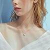 Teardrop Urn Necklace, Stainless Steel Ashes Pendant Funeral Loved Ones