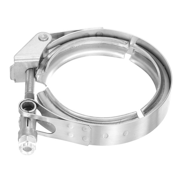 sourcing map 3" Quick Release V Band Clamp 304 Stainless