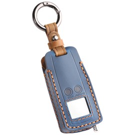[smasol] Suzuki Key Cover Fronx New Jimny 64 Series Spacia Custom Key Case Crosby Solio Genuine Leather Smart Key Case Custom Parts Dress Up, enza/blue
