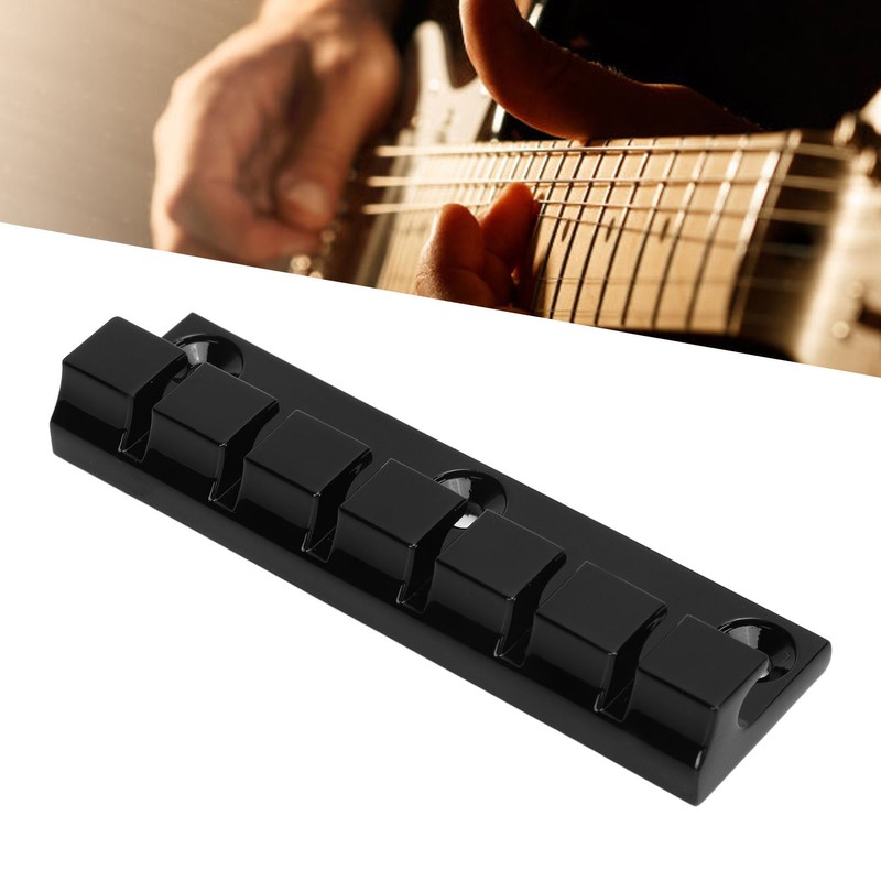 Guitar Bridge 6 String Metal Delicate Guitar Bridge Replacement for