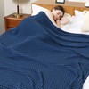 Aganear Waffle Blanket - Lightweight Breathable Summer Blanket of 50%