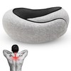 Lucky Element Airplane Travel Neck Pillow, Memory Foam Airplane Travel