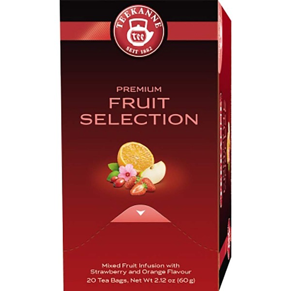 Teekanne Premium Fruit Selection 20 Beutel, (60g)