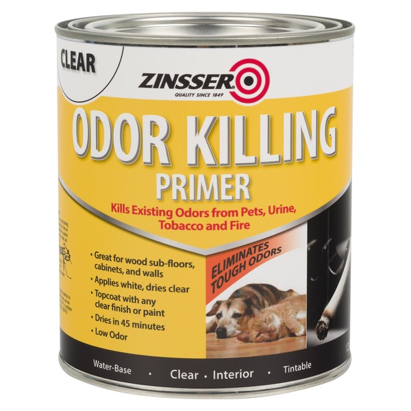 Zinsser 307648 Odor Killing Primer, Quart