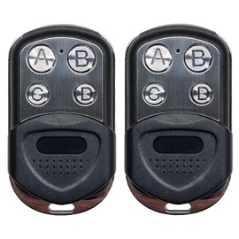 AG MATIC Garage Door Remote Control for CHAMBERLAIN LIFTMASTER | 4180E | 4182E | 4183E | 4185E | Billion Code 418MHz. (Black Pack of 2)