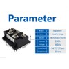Aigoodele MDS200-16 200A 1600V Three Phase Bridge Rectifier Module, AC