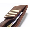 Greenburry Geldbörse zum Umhängen Leder Geldbeutel braun | 14x10,5x2,5cm