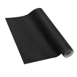 HEROFFIX 48" L x 60" W Suede Fabric Headliner Interior Trim DIY Roof Repair Replacement with Foam Backing for Car Truck RV SUV Boat Automotive Black
