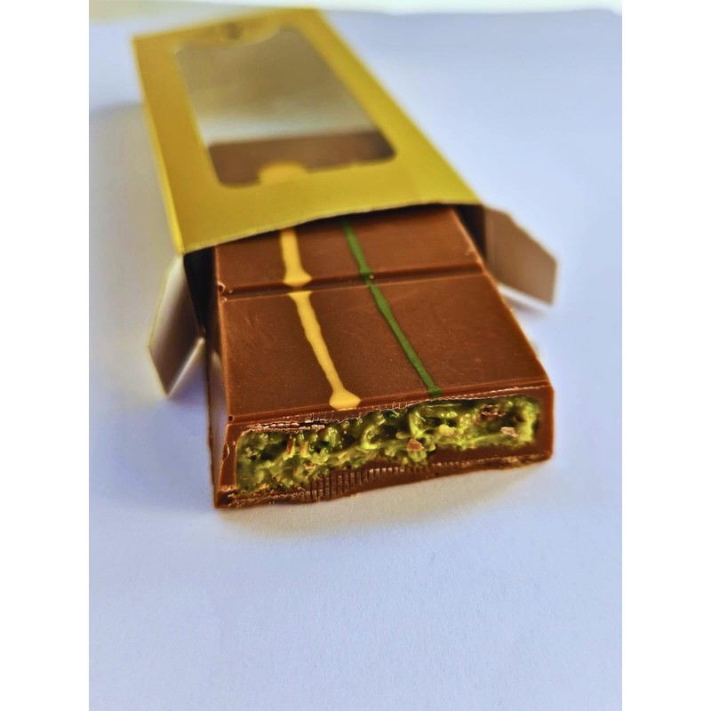 Narperi Dubai Chocolate Bar Pistachio I Viral Knafeh Chocolate Bar