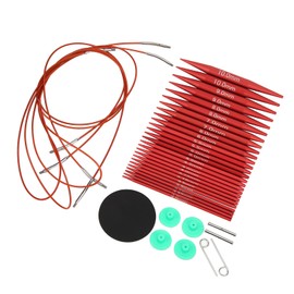 Knitting Needles Set Various Sizes Available Circular Interchangeable Knitting Crochet Kit
