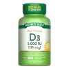 Natures Truth Vitamina D3 5000 Ui 300 Cpsulas Blandas