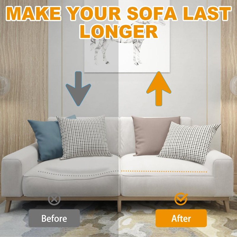 Lighterday 50×50cm Sofa Support Boards,Sofa Bed Support Cushion Sofa Saver,Cushion