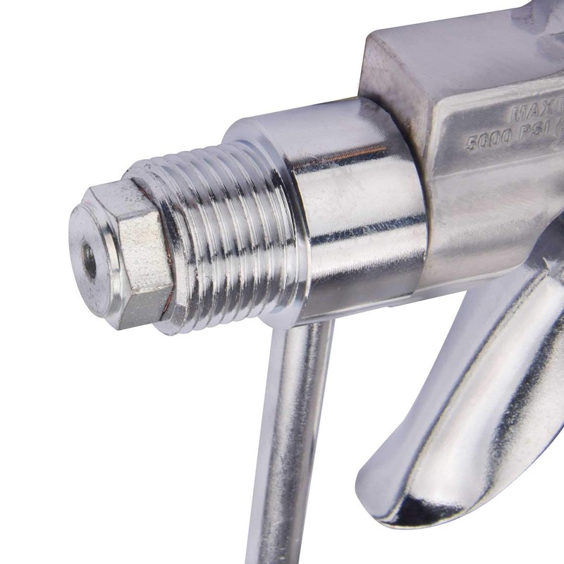 GDHXW 243283 Airless Spray Gun 5000 PSI Silver Airless Paint