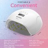 NAILGIRLS 150W UV LED Nail Lamp with Auto Sensor -