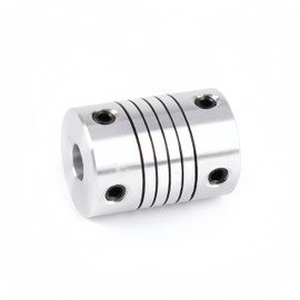 Flexible Coupling 8mmx8mm Aluminum Alloy Shaft Coupler Motor Connector Joint D19xL25