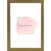 Alison Kingsgate Elegant Sleek Gold A5 Frame Size (14.8 x