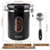 FACIACC Coffee Canister, 60.9 fl oz (1,800 ml), Coffee Bean