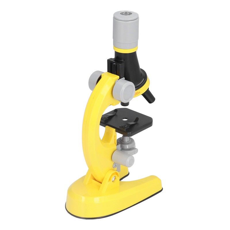 Kids Microscope Kit LED 1200X Microscope with Specimen Slides Science