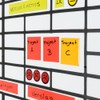 25 Rewritable Magnets 5 x 5 cm for Magnetic Boards,