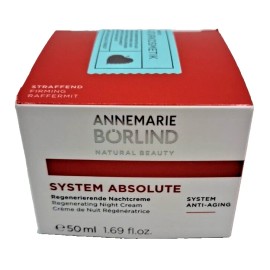 Annemarie Borlind System Absolute Regenerating Night Cream 1.69 fl oz Cream