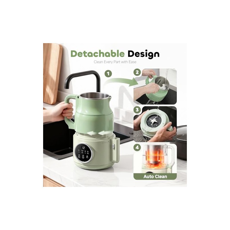 Nut Milk Maker Machine, Soy Milk & Oat Milk Maker