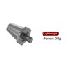 sourcing map 5pcs Track Spikes 15mm Aluminum Lightweight Replacement Spikes