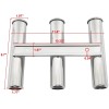 Amarine Made Multi Tube Fishing Rod Rack, 316 Stainless Steel