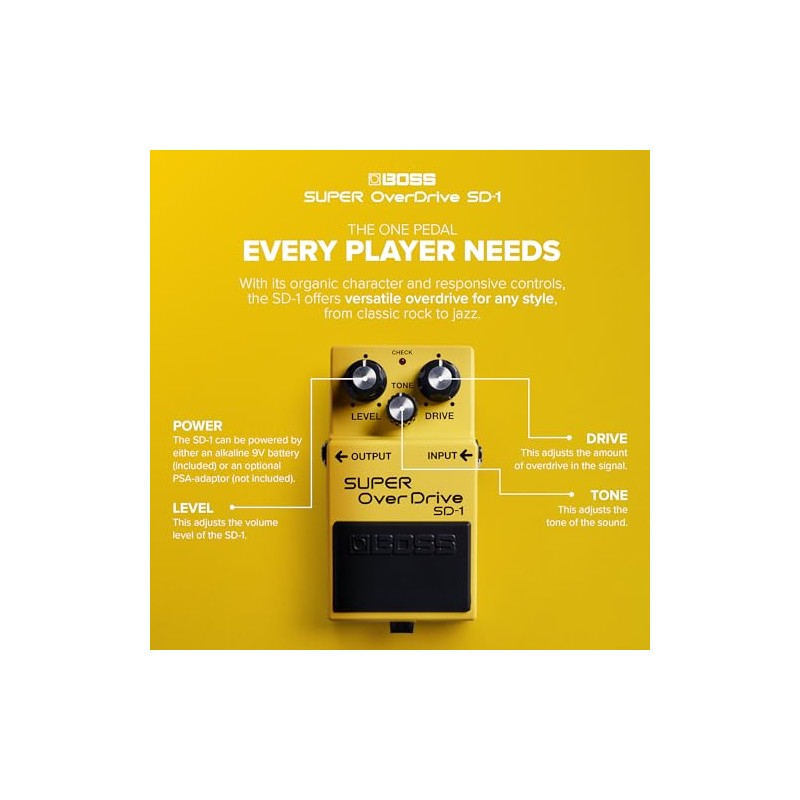 BOSS SD-1 Pedal