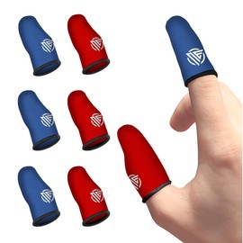 Nexus Elite Gamer sleeves for pubg , mobile gaming finger cots sleeve gloves and covers , compression for thumb arthritis sweaty hands , Blaze Fusion
