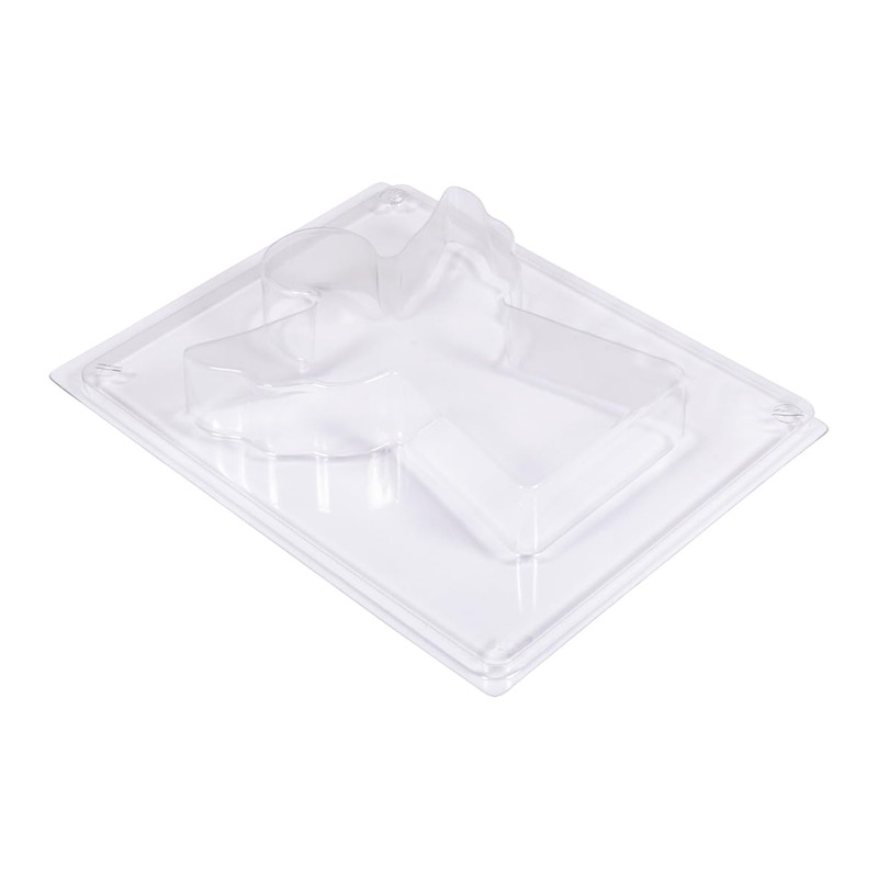 Rayher PET Stampo angelo custode piccolo, motivo:11,4x9,8cm, spesso fino 1,8cm,