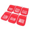 6Pcs Christmas Pot Holders with Pocket Heat Resistant Hot Pad