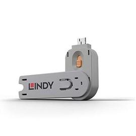 Lindy Key for USB Port Lock Orange