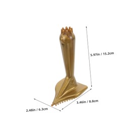 BIUDECO Meridian Brush for Body Massage Exfoliating Tool for Scalp and Belly Multifunctional Massage Brush for Arms Legs and Waist Compact and Lightweight Design