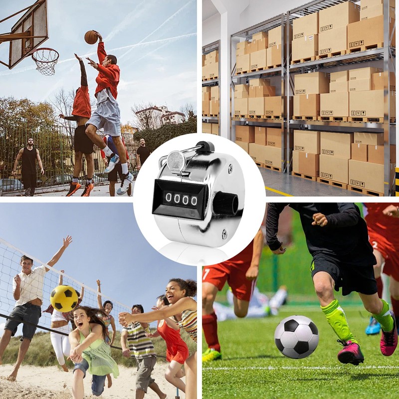 LICQIC 4-digit Clicker Counter, Handheld Counters, Tally Counter, for Counting,