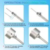 Dkibbith 2-1/2" Concrete Hole Saw, Tungsten Steel Core Bit for